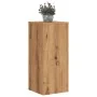 Soportes de plantas 2 uds madera roble artisian 30x30x70 cm de , Soportes para macetas - Ref: Foro24-852932, Precio: 73,39 €,...