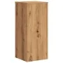 Soportes de plantas 2 uds madera roble artisian 30x30x70 cm de , Soportes para macetas - Ref: Foro24-852932, Precio: 73,39 €,...