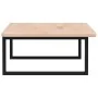 Estante de lavabo de pared de acero y madera maciza de roble de , Tocadores de baño - Ref: Foro24-3302465, Precio: 127,34 €, ...