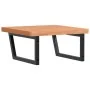 Estante de lavabo de pared de acero y madera maciza de haya by , bathroom vanities - Ref: Foro24-3302515, Price: 107,96 €, Di...