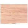 Estante de lavabo de pared de acero y madera maciza de roble de , Tocadores de baño - Ref: Foro24-3302647, Precio: 87,43 €, D...