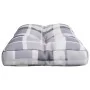 Cojín para sofá de palets tela a cuadros gris 80x40x12 cm by , Cushions for chairs and sofas - Ref: Foro24-360615, Price: 22,...
