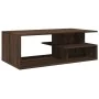 Mesa de centro madera ingeniería marrón roble 102x55x35 cm by , Coffee table - Ref: Foro24-848016, Price: 86,66 €, Discount: %