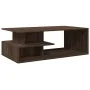 Mesa de centro madera ingeniería marrón roble 102x55x35 cm by , Coffee table - Ref: Foro24-848016, Price: 86,66 €, Discount: %