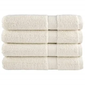Toallas de sauna SOLUND 4 unidades crema 80x200 cm 600 gsm von , Handtücher - Ref: Foro24-137483, Preis: 79,48 €, Rabatt: %
