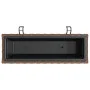 Jardineras con ganchos 2 unidades ratán sintético marrón von , Töpfe und Pflanzgefäße - Ref: Foro24-366402, Preis: 72,19 €, R...
