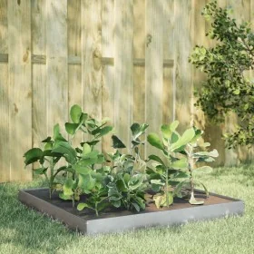 Jardinera de acero galvanizado 100x100x18,5 cm by , Pots and planters - Ref: Foro24-851015, Price: 35,26 €, Discount: %