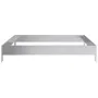 Jardinera de acero galvanizado 100x100x18,5 cm de , Maceteros y jardineras - Ref: Foro24-851015, Precio: 35,21 €, Descuento: %