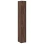 Armario estrecho madera ingeniería marrón roble 30x42,5x225 cm de , Aparadores - Ref: Foro24-3281265, Precio: 175,47 €, Descu...