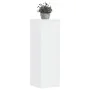 Soportes para plantas madera de ingeniería blanco 33x33x100 cm de , Soportes para macetas - Ref: Foro24-852951, Precio: 68,80...