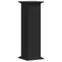 Soportes para plantas madera de ingeniería negro 33x33x100 cm de , Soportes para macetas - Ref: Foro24-852979, Precio: 66,25 ...