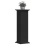 Soportes para plantas madera de ingeniería negro 33x33x100 cm de , Soportes para macetas - Ref: Foro24-852979, Precio: 66,25 ...