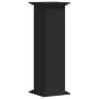 Soportes para plantas madera de ingeniería negro 33x33x100 cm de , Soportes para macetas - Ref: Foro24-852979, Precio: 66,25 ...