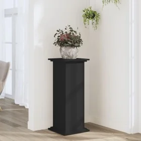 Soportes para plantas madera de ingeniería negro 33x33x80 cm von , Topfständer - Ref: Foro24-852970, Preis: 60,71 €, Rabatt: %