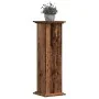 Soportes de plantas madera ingeniería envejecida 33x33x100 cm de , Soportes para macetas - Ref: Foro24-852985, Precio: 59,97 ...