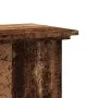 Soportes de plantas madera ingeniería envejecida 33x33x100 cm de , Soportes para macetas - Ref: Foro24-852985, Precio: 59,97 ...