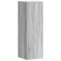 Soportes para plantas 2 uds madera gris Sonoma 33x33x100 cm de , Soportes para macetas - Ref: Foro24-3307887, Precio: 107,40 ...