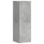Soportes para plantas 2 uds madera gris hormigón 33x33x100 cm de , Soportes para macetas - Ref: Foro24-3307885, Precio: 117,9...