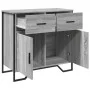 Aparador madera de ingeniería gris Sonoma 79,5x35,5x74,5 cm de , Aparadores - Ref: Foro24-848547, Precio: 86,20 €, Descuento: %