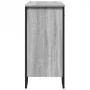 Aparador madera de ingeniería gris Sonoma 79,5x35,5x74,5 cm de , Aparadores - Ref: Foro24-848547, Precio: 86,20 €, Descuento: %