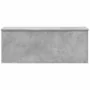 Caja de almacenaje madera ingeniería gris hormigón 90x35x35 cm de , Baúles de almacenamiento - Ref: Foro24-840684, Precio: 64...