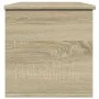 Caja de almacenaje madera ingeniería roble sonoma 102x35x35 cm by , Storage trunks - Ref: Foro24-840690, Price: 79,96 €, Disc...
