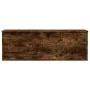 Caja de almacenaje madera ingeniería roble ahumado 102x35x35 cm by , Storage trunks - Ref: Foro24-840692, Price: 84,91 €, Dis...