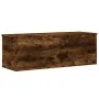 Caja de almacenaje madera ingeniería roble ahumado 102x35x35 cm by , Storage trunks - Ref: Foro24-840692, Price: 84,91 €, Dis...