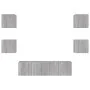 Muebles TV pared con LED 6 pzas madera ingeniería gris Sonoma von , TV-Möbel - Ref: Foro24-3216858, Preis: 191,41 €, Rabatt: %