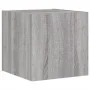 Muebles TV pared con LED 6 pzas madera ingeniería gris Sonoma von , TV-Möbel - Ref: Foro24-3216858, Preis: 191,41 €, Rabatt: %