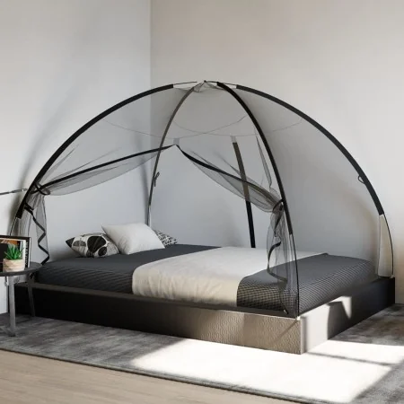 Mosquitera con puertas Mongolia 220 malla negra 200x150x140 cm de , Mosquiteras - Ref: Foro24-4010043, Precio: 25,88 €, Descu...