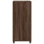 Armario con ruedas madera ingeniería marrón roble 55x40x91 cm by , Sideboards - Ref: Foro24-853188, Price: 68,12 €, Discount: %