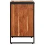 Zapatero de madera maciza de acacia 67x38x65 cm by , Closets and storage - Ref: Foro24-376049, Price: 231,68 €, Discount: %