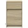 Mesita de noche con luces LED madera de ingeniería roble Sonoma von , Nachttische - Ref: Foro24-852014, Preis: 65,75 €, Rabat...