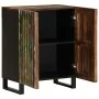 Aparador de madera maciza acacia 60x34x75 cm by , Lockers and storage cabinets - Ref: Foro24-377450, Price: 141,67 €, Discoun...