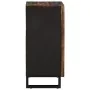 Aparador de madera maciza acacia 60x34x75 cm by , Lockers and storage cabinets - Ref: Foro24-377450, Price: 141,67 €, Discoun...