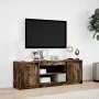 Mueble de TV LED madera ingeniería roble ahumado 139,5x34x50 cm von , TV-Möbel - Ref: Foro24-852198, Preis: 95,12 €, Rabatt: %