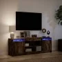 Mueble de TV LED madera ingeniería roble ahumado 139,5x34x50 cm von , TV-Möbel - Ref: Foro24-852198, Preis: 95,12 €, Rabatt: %