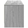 Mueble de TV con LED madera ingeniería gris Sonoma 165x34x40 cm by , TV Furniture - Ref: Foro24-852255, Price: 112,72 €, Disc...