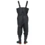 Vadeador de pecho con botas y cinturón negro talla 38 by , Waders for hunting and fishing - Ref: Foro24-4016999, Price: 38,27...