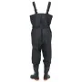 Vadeador de pecho con botas y cinturón negro talla 44 de , Vadeadores para caza y para pesca - Ref: Foro24-4017005, Precio: 3...