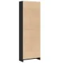 Estantería de madera de ingeniería negra 60x24x176 cm de , Librerías y estanterías - Ref: Foro24-857822, Precio: 78,47 €, Des...
