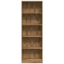 Estantería de madera de ingeniería roble artesanal 60x24x176 cm by , Bookcases and shelves - Ref: Foro24-857829, Price: 74,45...