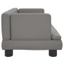 Sofá para niños de cuero sintético gris 60x40x30 cm von , Baby- und Kleinkindmöbel - Ref: Foro24-3196327, Preis: 68,53 €, Rab...