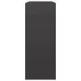 Leñero de acero negro 100x40x100 cm by , Firewood bags and holders - Ref: Foro24-850968, Price: 130,80 €, Discount: %