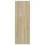 Armario botiquín madera de ingeniería roble Sonoma 30x41x118 cm by , Lockers and storage cabinets - Ref: Foro24-855162, Price...