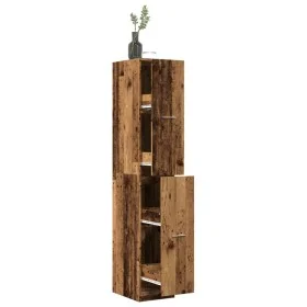 Armario botiquín madera de ingeniería envejecido 30x41x174,5 cm von , Schließfächer und Lagerschränke - Ref: Foro24-3309634, ...