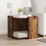 Mueble arenero de gatos madera ingeniería envejecida 53x53x51cm de , Mobiliario para gatos - Ref: Foro24-857758, Precio: 56,1...
