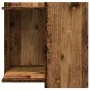 Mueble arenero de gatos madera ingeniería envejecida 53x53x51cm de , Mobiliario para gatos - Ref: Foro24-857758, Precio: 56,1...