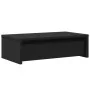Soporte de monitor con cajones madera negro 50x27x15 cm by , Computer bases and risers - Ref: Foro24-854662, Price: 41,21 €, ...